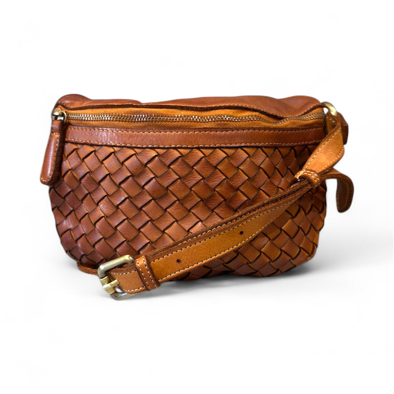 Imported Italian Adjustable Woven Handbag Strap Shania Adjustable Hand Woven Wool Purse Strap (34 main image 2
