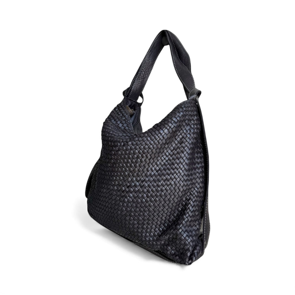 Cervo Italian Leather Shoulder Bag