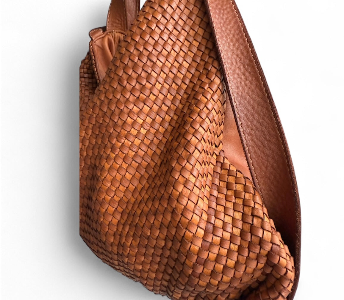 Cervo Italian Leather Shoulder Bag