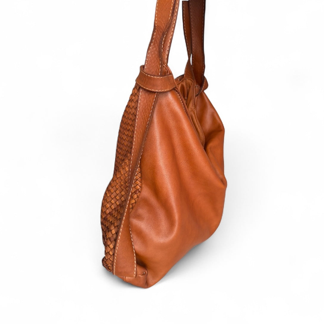 Cervo Italian Leather Shoulder Bag