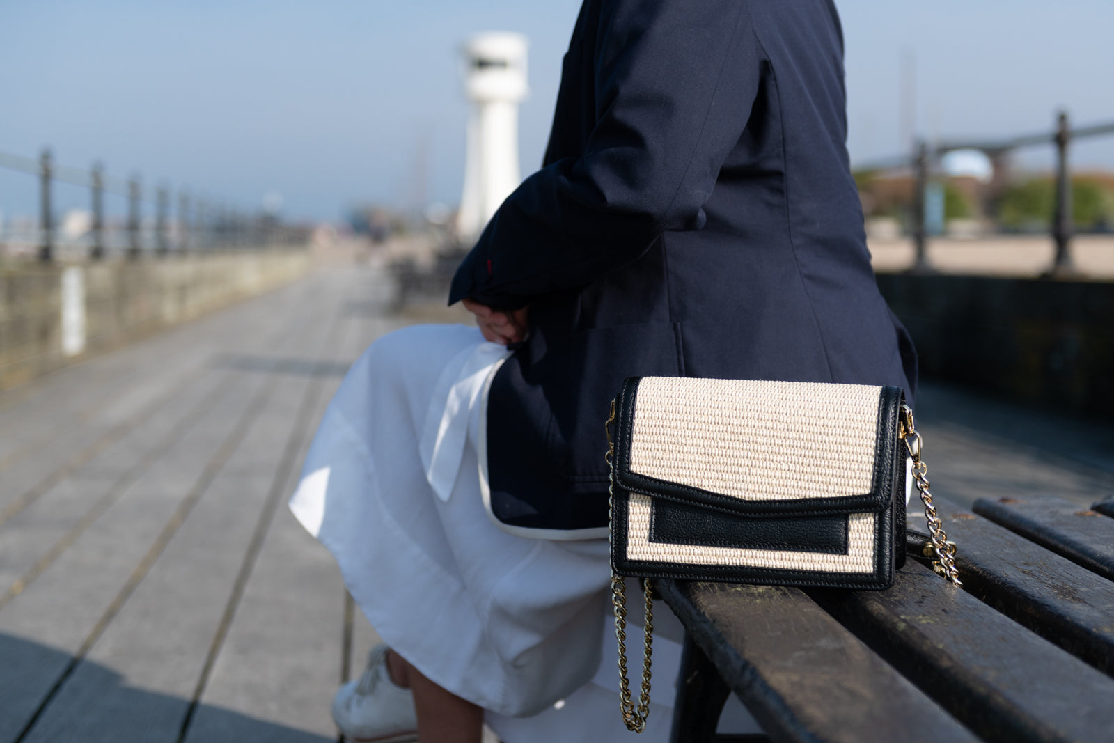 Elegant purse from an independent Italian purse brand