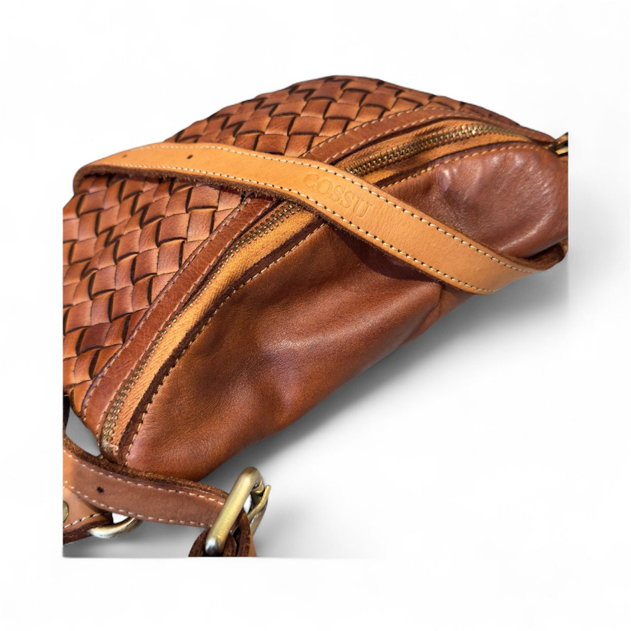 Palau Italian Leather Crossbody Bag